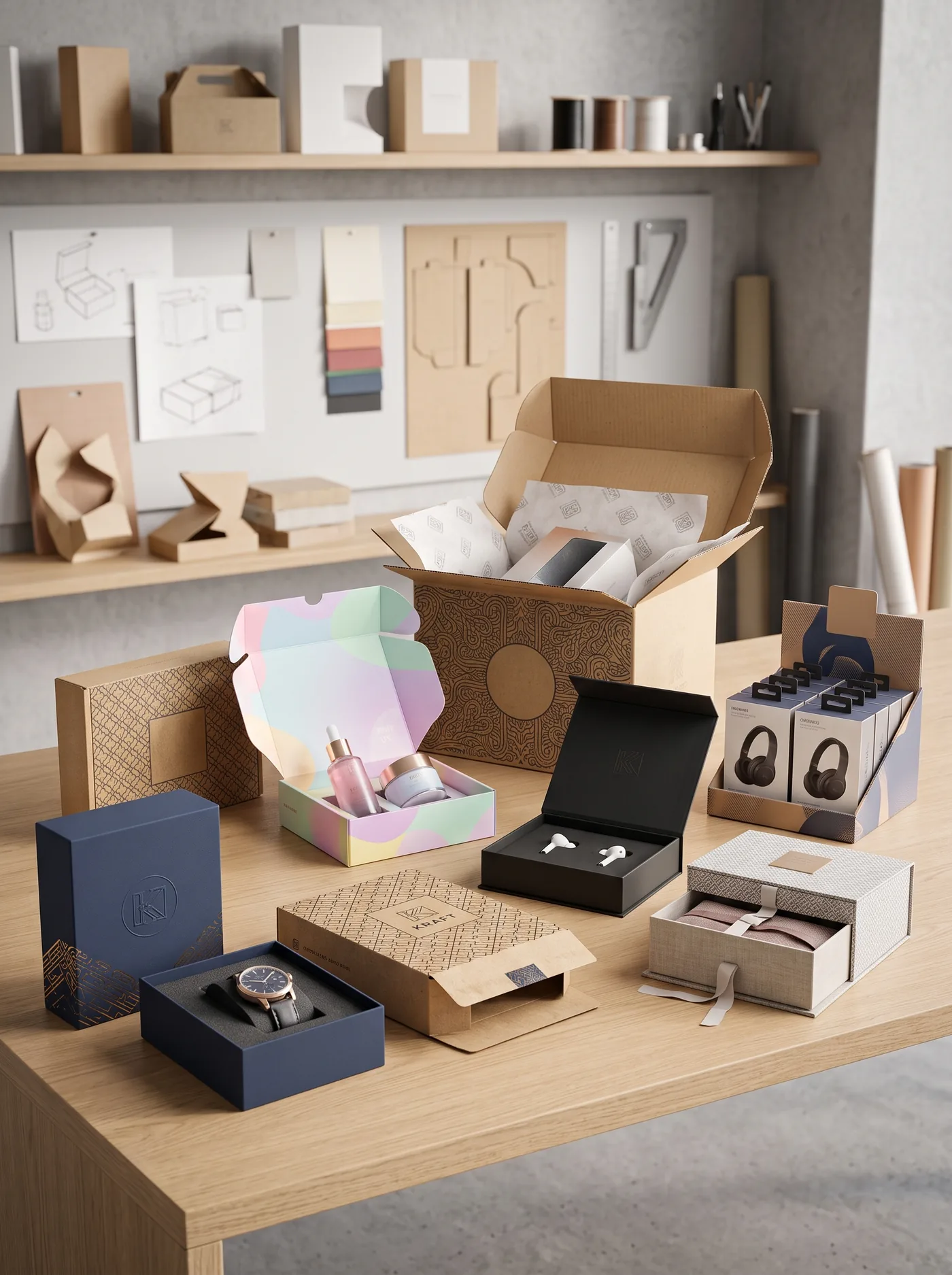 Custom packaging boxes for USA brands