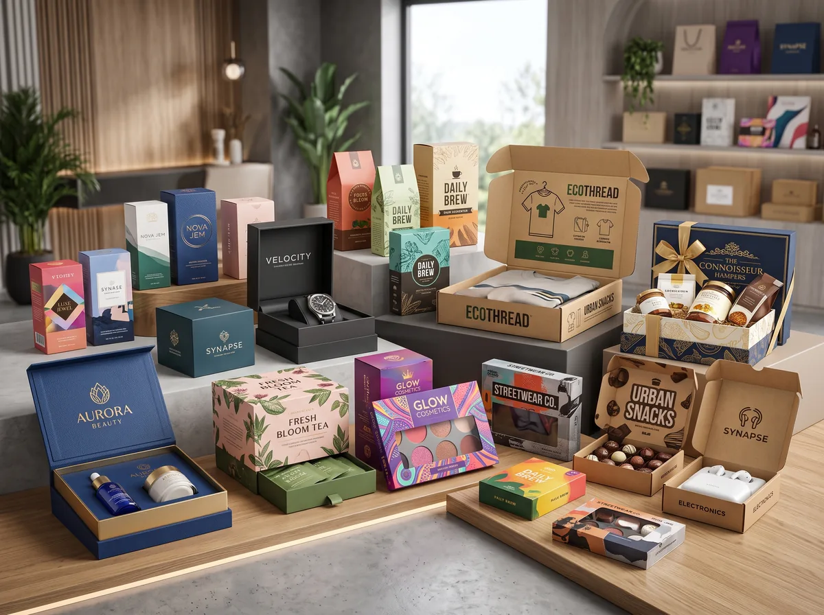 Luxury custom printed boxes