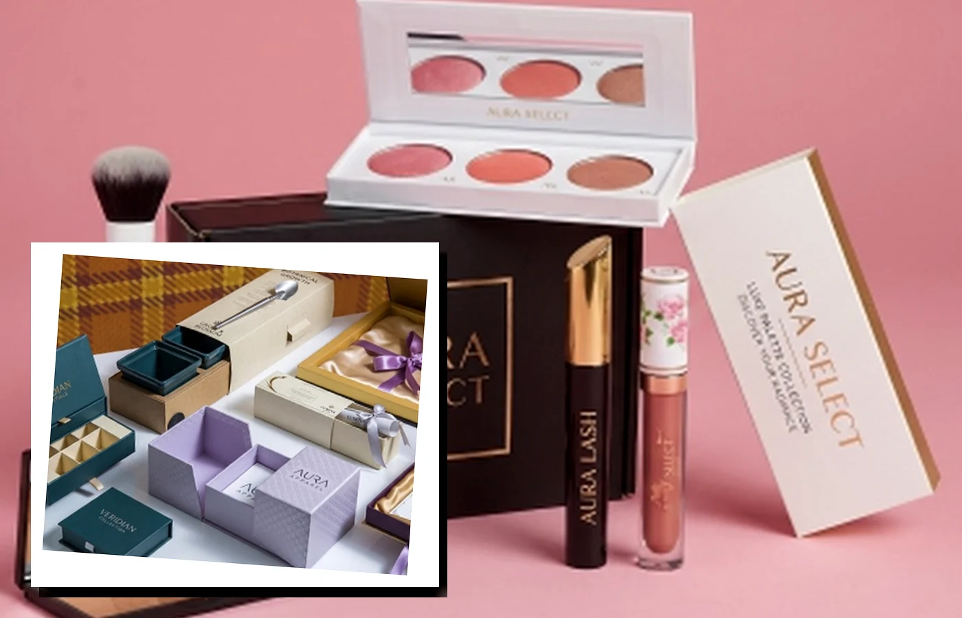 Luxury cosmetic packaging