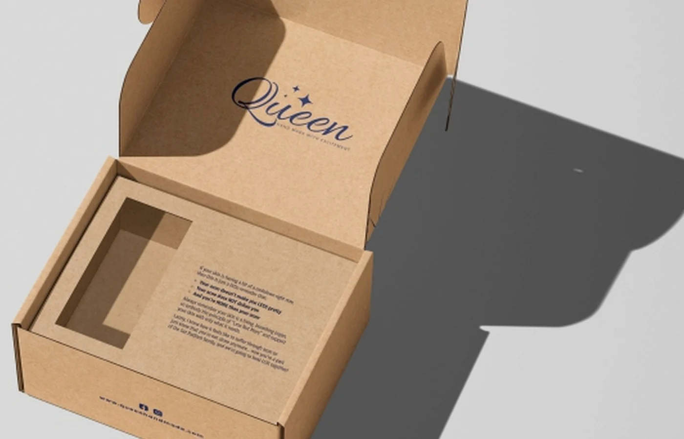 Frozen food packaging boxes