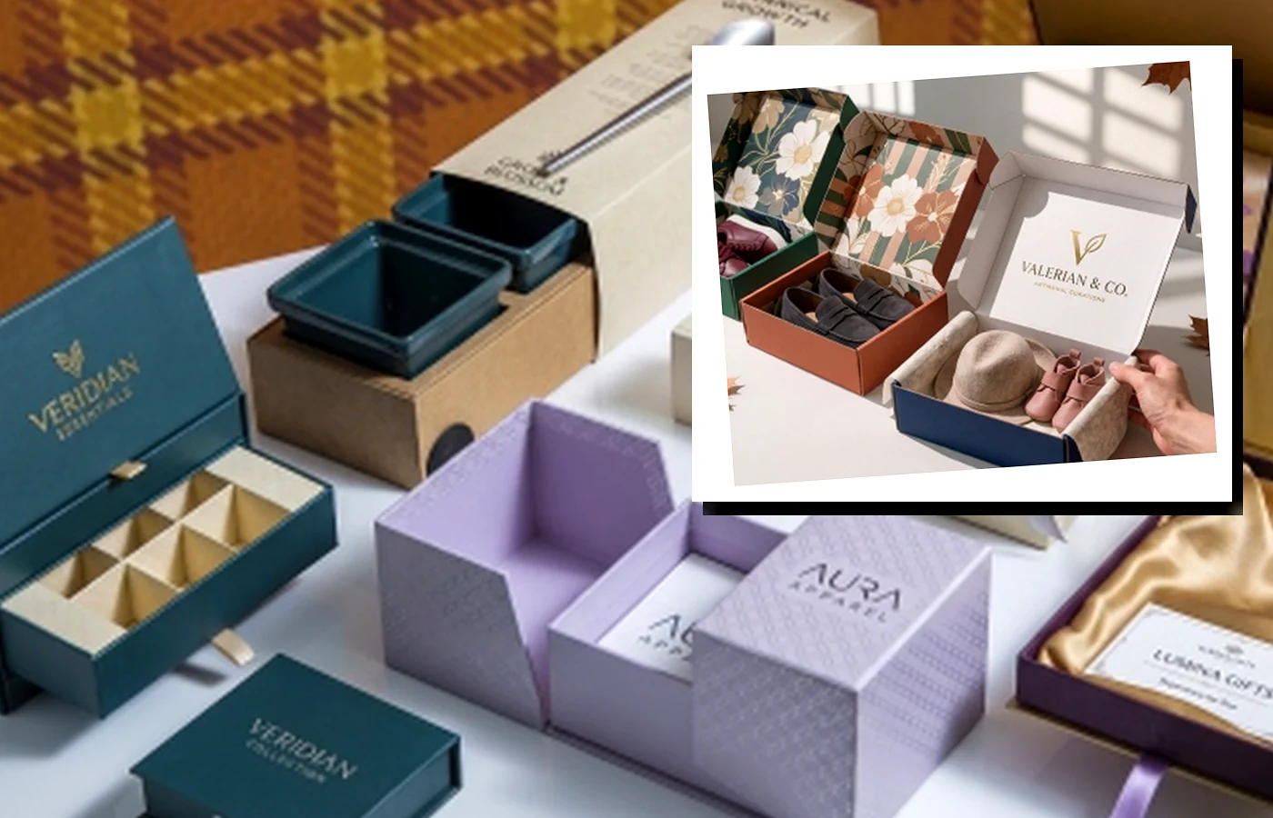 Custom garment boxes