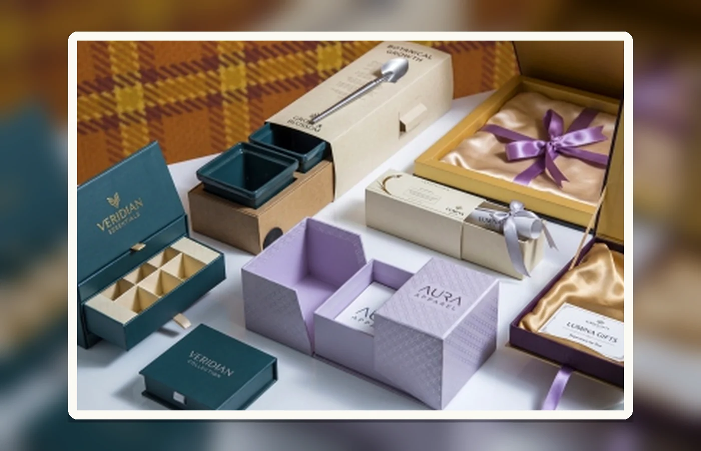 Luxury clothing packaging