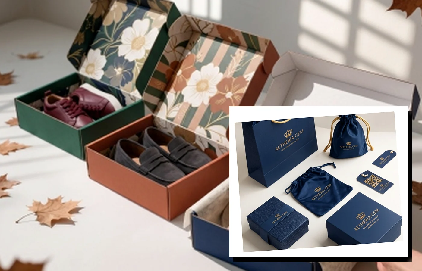 Apparel gift boxes