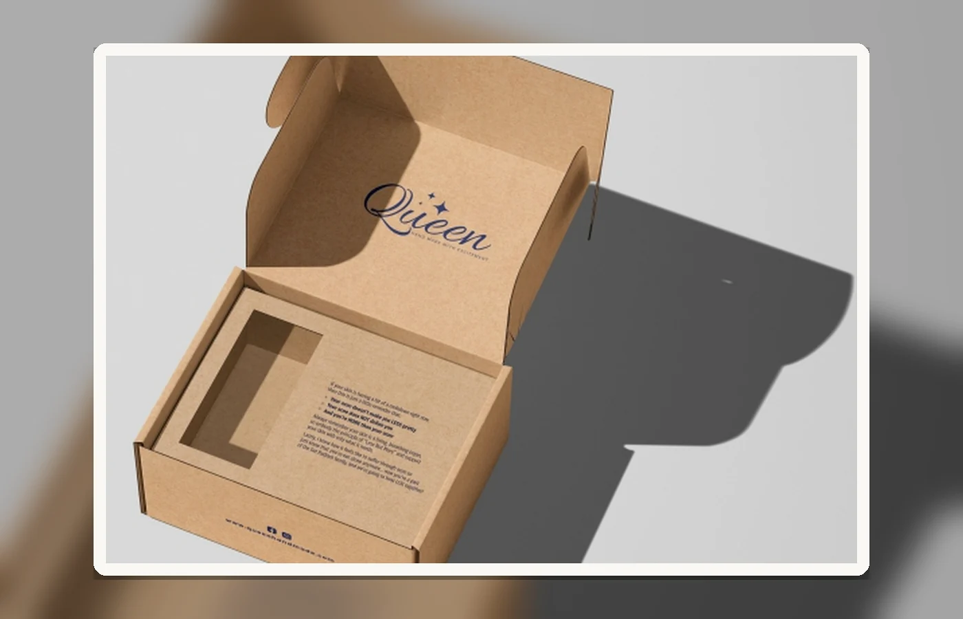Branded and printed mailer boxes